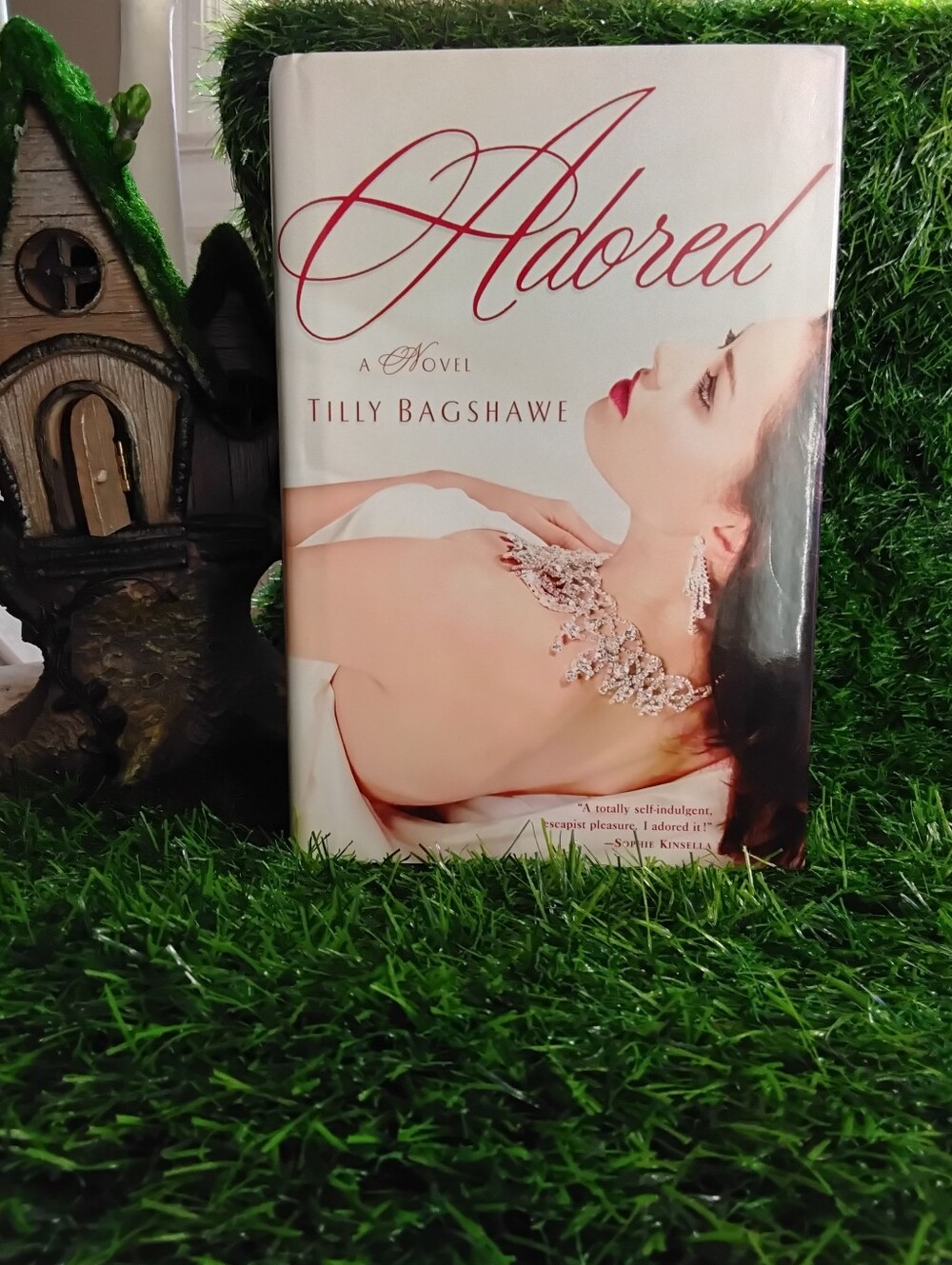 Adored by Tilly Bagshawe - White Cover with Red Title